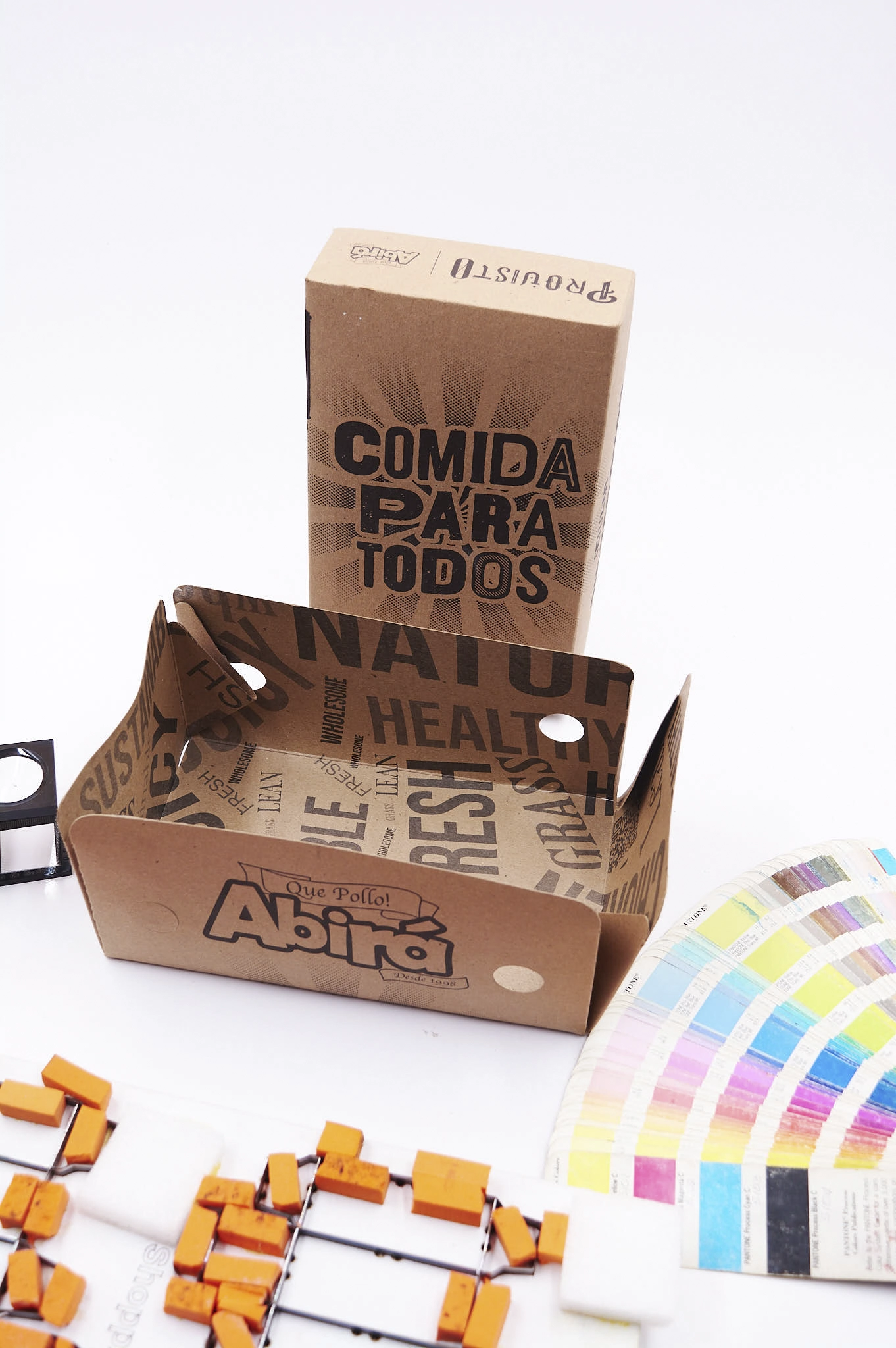 Caja para alitas de pollo