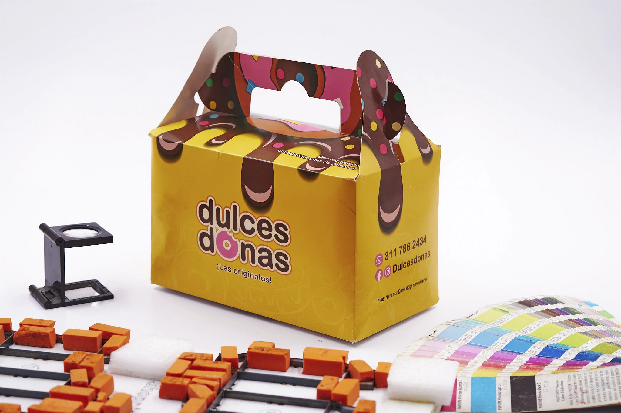 Caja para dulces y donas