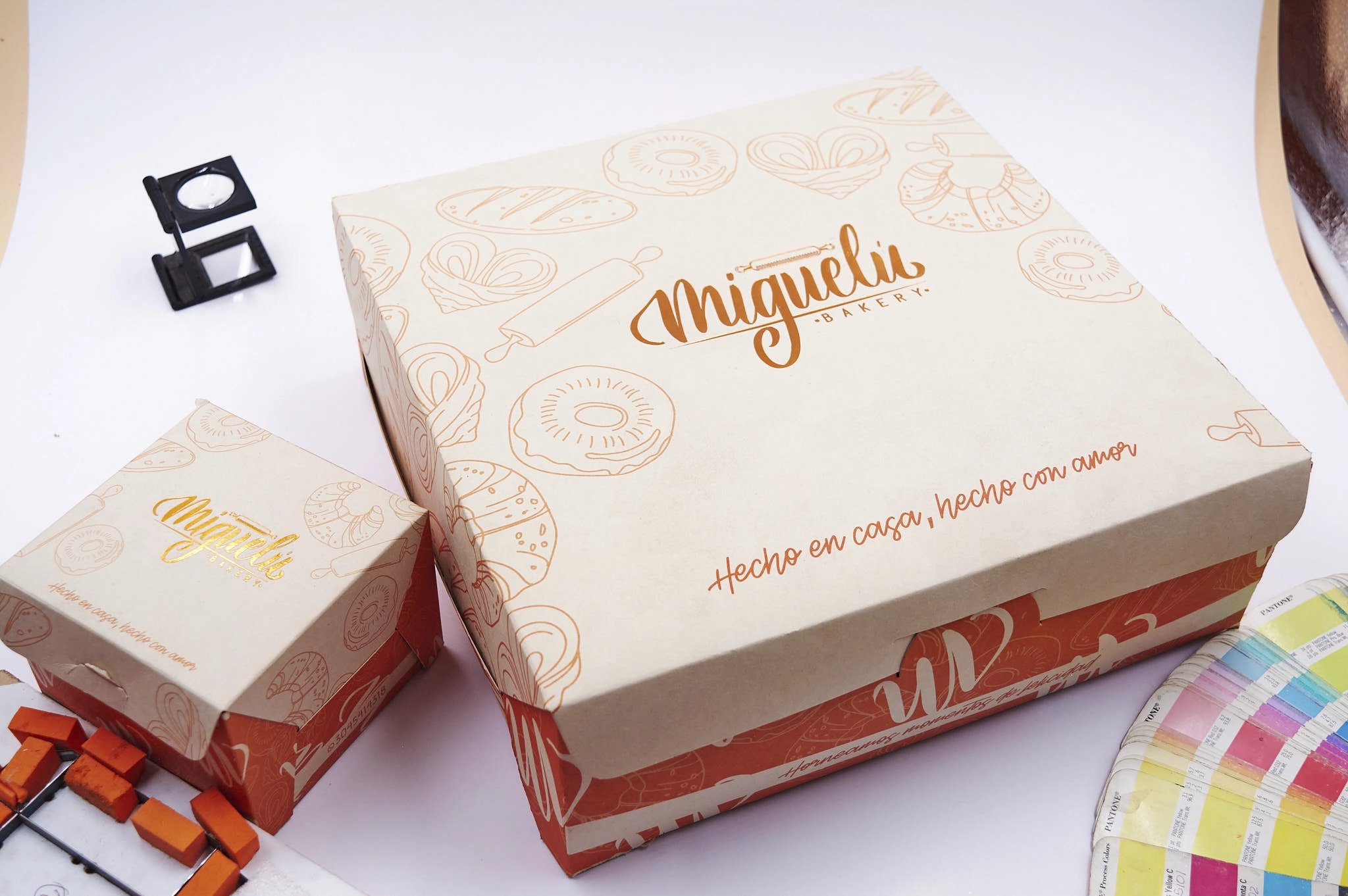 Caja de repostería personalizada