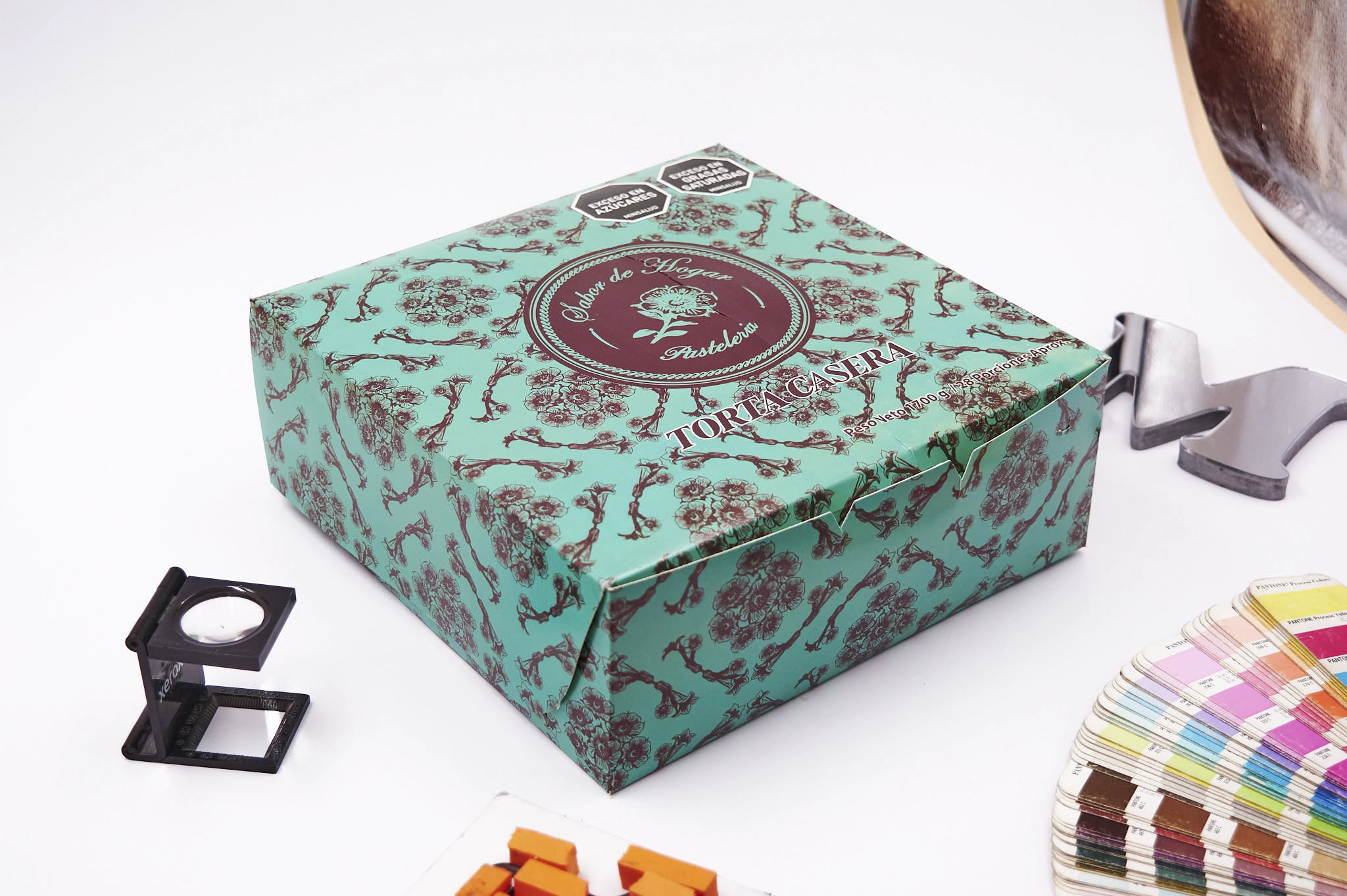 Caja para torta casera